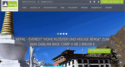 Desktop Screenshot of berghorizonte.de